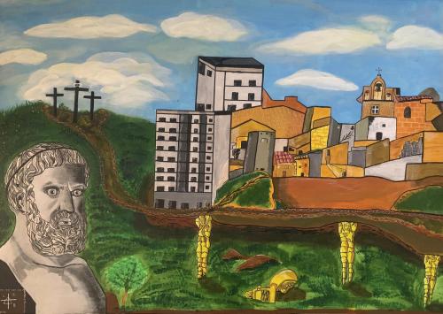 054 Libertino-Gabriele-Burgio Rabato Acrilico-su-tela 50x70-cm