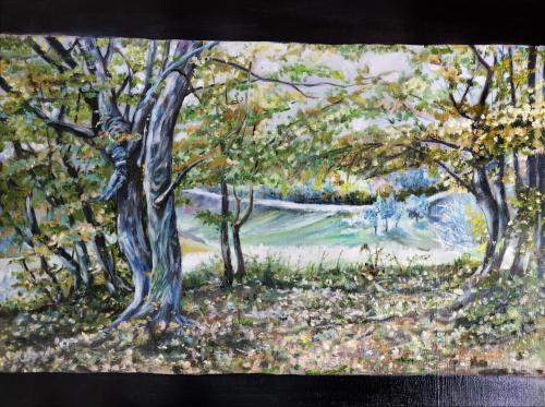 230 Gheorghe-Viorel-Mone Otono Oleo-sobre-lienzo 50x30-cm