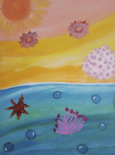 348 Serena-Sabbatino Nuove-emozioni Pittura-acrilica-su-tela 30x40-cm
