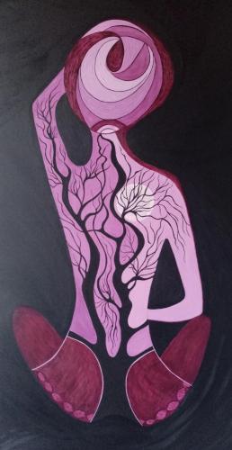 418 Brigida-Tuscano Lasciati-accadere Acrilico-su-tela 50x100-cm
