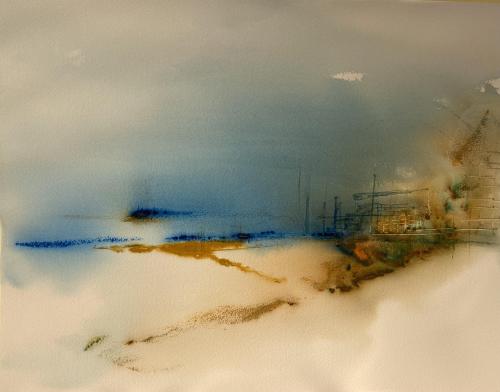 Pittura - 008 - Isabel-Alvarez - Despertar - 77x57-cm - Acuarela