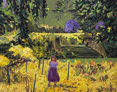 Pittura - 011 - Tatiana-An - Old-estate - 73x93-cm - Acrylic-on-canvas