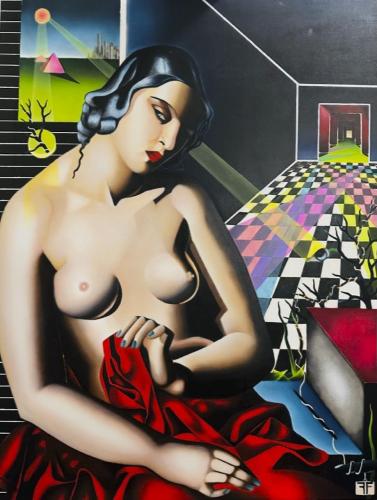 Pittura - 339 - LInnominato - Aton - 70x90-cm - Olio-su-tela