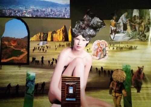 Pittura - 491 - Lino-Pasqualini - The-deal-prevail - 43x30-cm - Collage