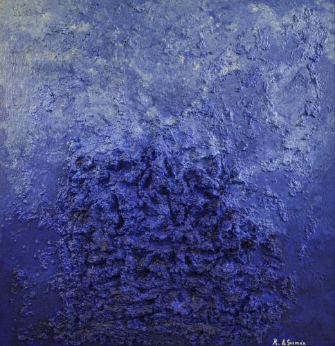 Pittura - 540 - Juan-Jose-R.de-Guzman - Golpe-de-mar - 98x101-cm - Acrilico-sobre-madera