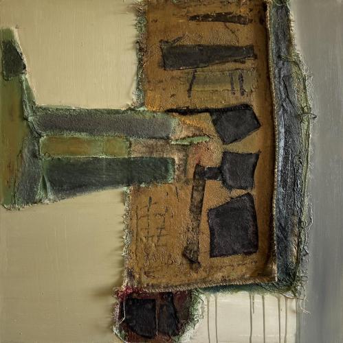 Pittura - 670 - Viktor-Vinichenko - Intuitive-art- - 80x80-cm - Canvas-oil-and-acrylic-mixed-media