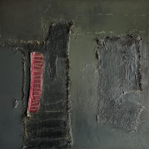 Pittura - 672 - Viktor-Vinichenko - Intuitive-art-3 - 80x80-cm - Canvas-oil-and-acrylic-mixed-media