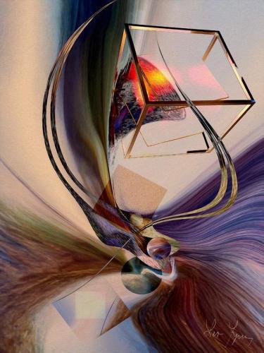 Arte-Digitale - Leo-Symon - 0297 - Consideration-of-a-technical-problem - Digital-painting - 80x60-cm
