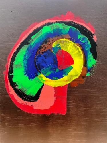 Pittura - Abdallah-Said-Rachid - 1169 - Memory - Spatola-su-acrilico-su-tela - 73x54-cm