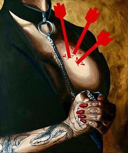 Pittura - Kovacev-Miroslav - 1007 - Overcome - Technique-oil-painting-on-canvas - 60x50-cm