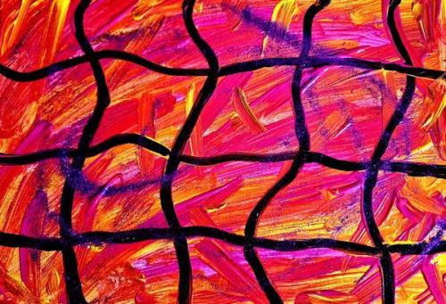 Pittura - Weck-Elisa - 0603 - Between-Us - Acryl-auf-Leinwand - 40x30-cm