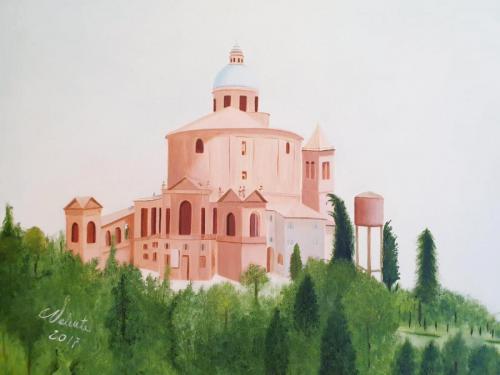 202-Valente-Carmela-Omaggio-a-Bologna-Olio-su-tela-70x60-cm