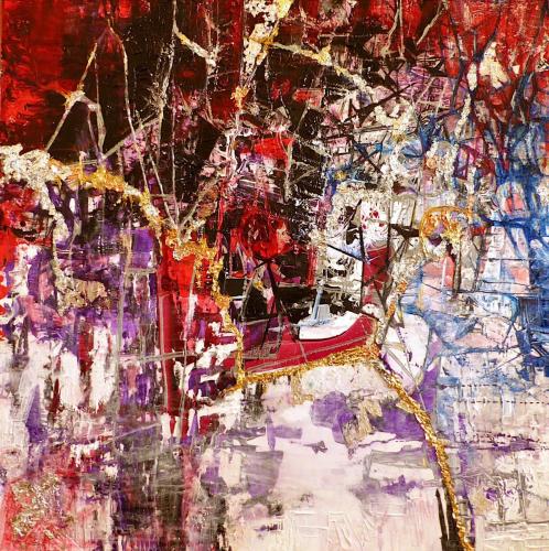 210-Zanetti-Mariagrazia-Spaccature-ed-aperture-Tecnica-mista-su-tela-70x70-cm