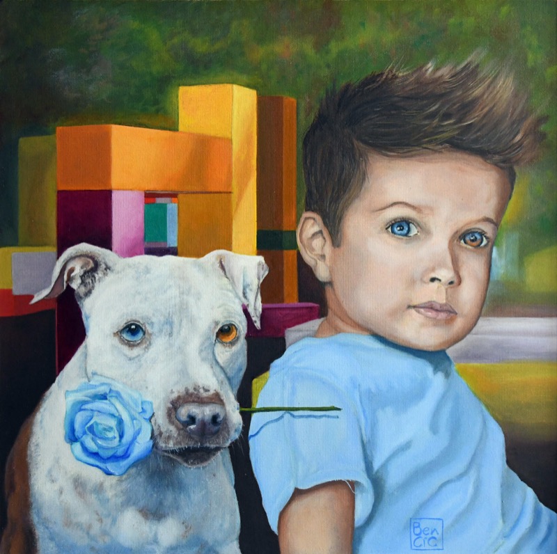 Simon & Simon by Bencic Marco | painting, contemporary art, TSBarcellona26