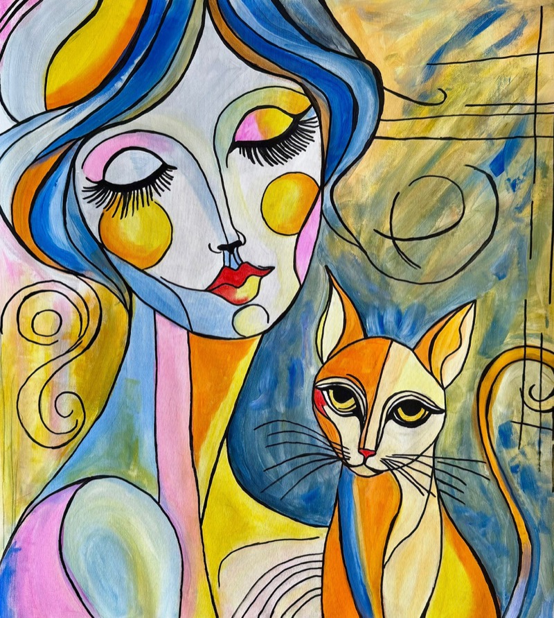 Custode dei sogni by Pecchia Emanuela | painting, contemporary art, TSBarcellona26