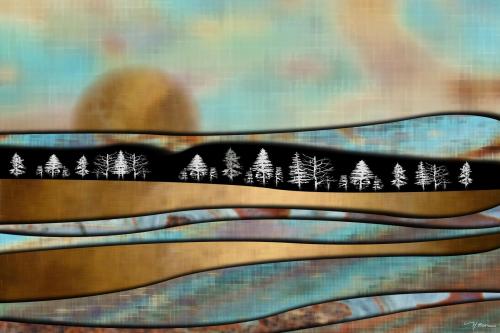 Bakmann-Henrik- - 036 - Into-the-Groove - 60x90-cm - Digital-collage-printed-on-canvas