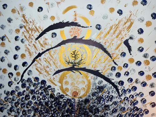 DAlmeida-Rhea-Strale-Art - 401 - Evolution - 130x97-cm - Toile-peinture-acrylique
