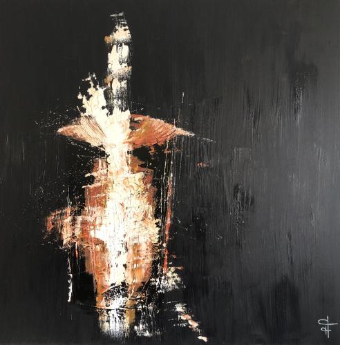 Funcke-Francoise- - 266 - Joie-et-Lumiere - 100x100-cm - Huile-sur-toile-coton-