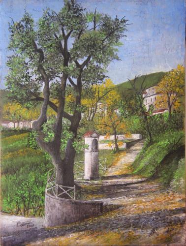 Marchi-Paola- - 098 - Cereglio - 40x30-cm - Olio-su-sughero