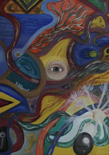 Paterno-Bianca-Maria- - 603 - E-Dio-creo - 50x70-cm - Olio-su-tela