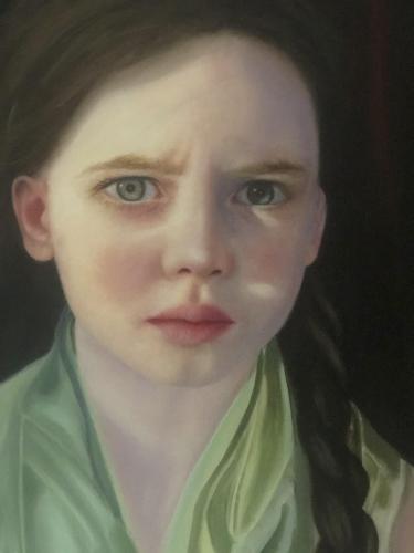 Torres-De-Deike-Luz-Esmeralda-Esmeralda-Deike - 106 - Pensiero - 60x80-cm - Oleo-sobre-Lino-Belga