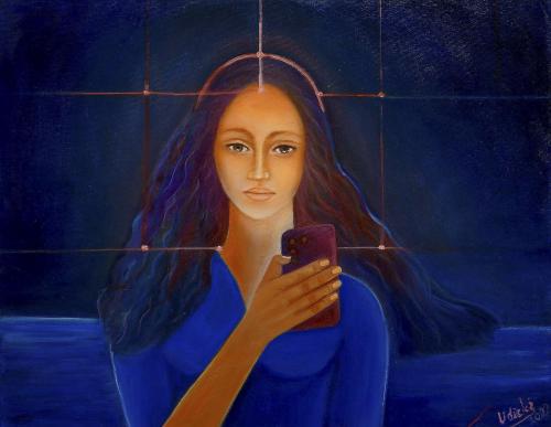 Udicki-Vesna- - 123 - Hypnosis - 50x40-cm - Oleo-sobre-lienzo