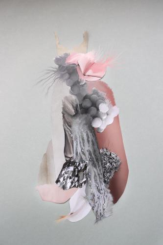 355 - Caroline-Hanny- - Totemotus - 40x60-cm - Technique-mixte