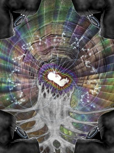 600 - Reina-Raven- - Essence-Divine - 45x60-cm - Tablette