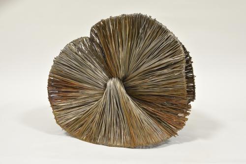 051 - Ivan-Midzic-Midzo - Folded-Rosette-Rust-is-the-new-black - 43x32-cm - Steel