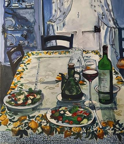 483 - Mariam-Mifsud-De-Giorgio-Mariam-De-Giorgio - L-ikla-ta-Nofsinhar - 60x80-cm - Acrylics-on-canvas