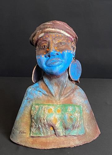 380 - Emma-Inman- - Hope - 38x30-cm - Ceramic-sculpture