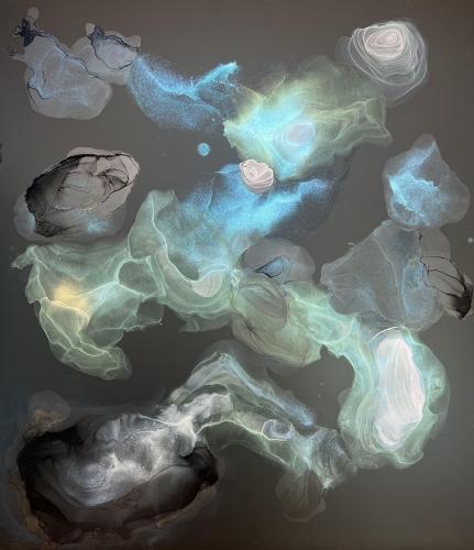 507 - Francesca-Mugoni- - Lo-Spirito-Santo-nellUniverso - 89x70-cm - Velatura-multidimensionale